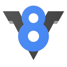 Chrome V8 logo